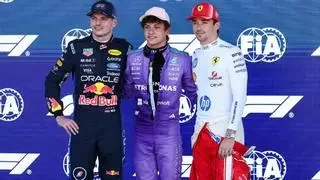 Parrilla de salida para el GP de Miami 2026 de F1, con Sainz 13º y Alonso, 17º tras la descalificación de Hadjar